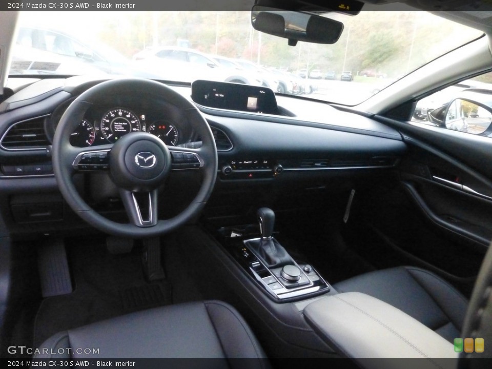 Black Interior Front Seat for the 2024 Mazda CX-30 S AWD #146721249