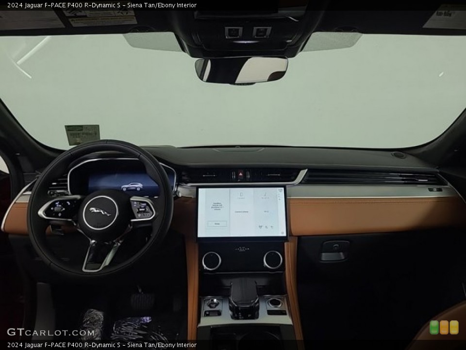 Siena Tan/Ebony Interior Dashboard for the 2024 Jaguar F-PACE P400 R-Dynamic S #146721711