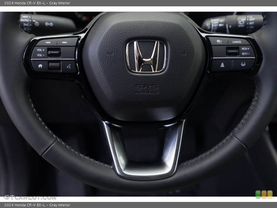 Gray Interior Steering Wheel for the 2024 Honda CR-V EX-L #146722104