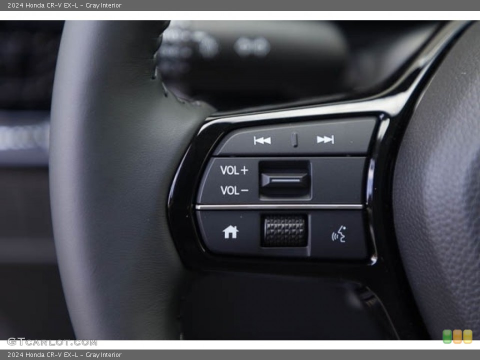 Gray Interior Steering Wheel for the 2024 Honda CR-V EX-L #146722119