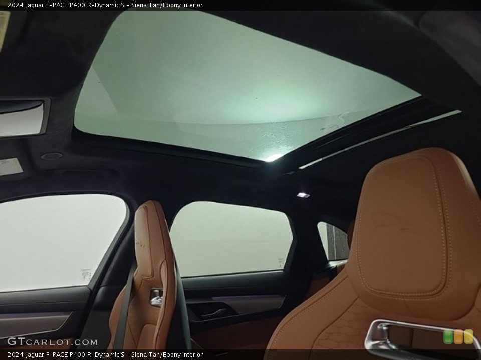 Siena Tan/Ebony Interior Sunroof for the 2024 Jaguar F-PACE P400 R-Dynamic S #146722143