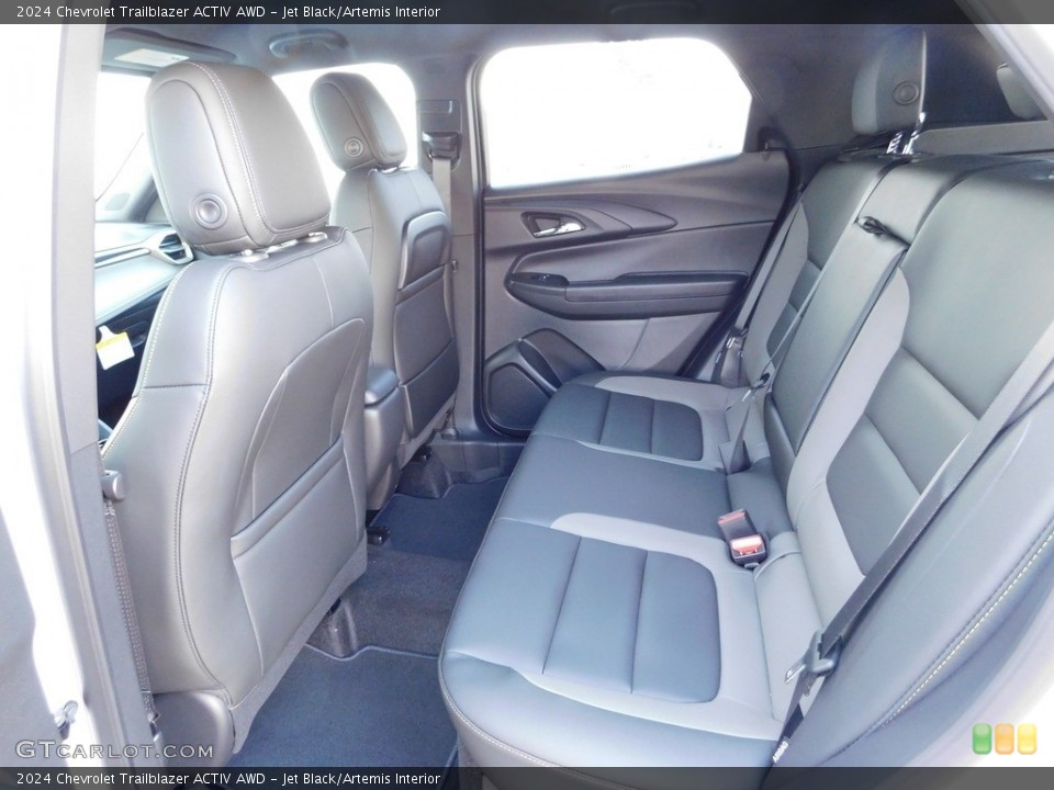 Jet Black/Artemis Interior Rear Seat for the 2024 Chevrolet Trailblazer ACTIV AWD #146722155