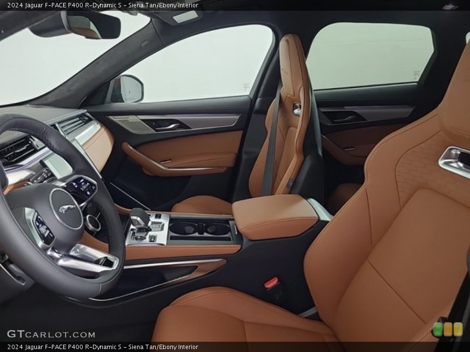Siena Tan/Ebony Interior Photo for the 2024 Jaguar F-PACE P400 R-Dynamic S #146722188
