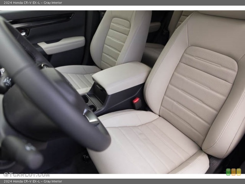 Gray Interior Front Seat for the 2024 Honda CR-V EX-L #146722224