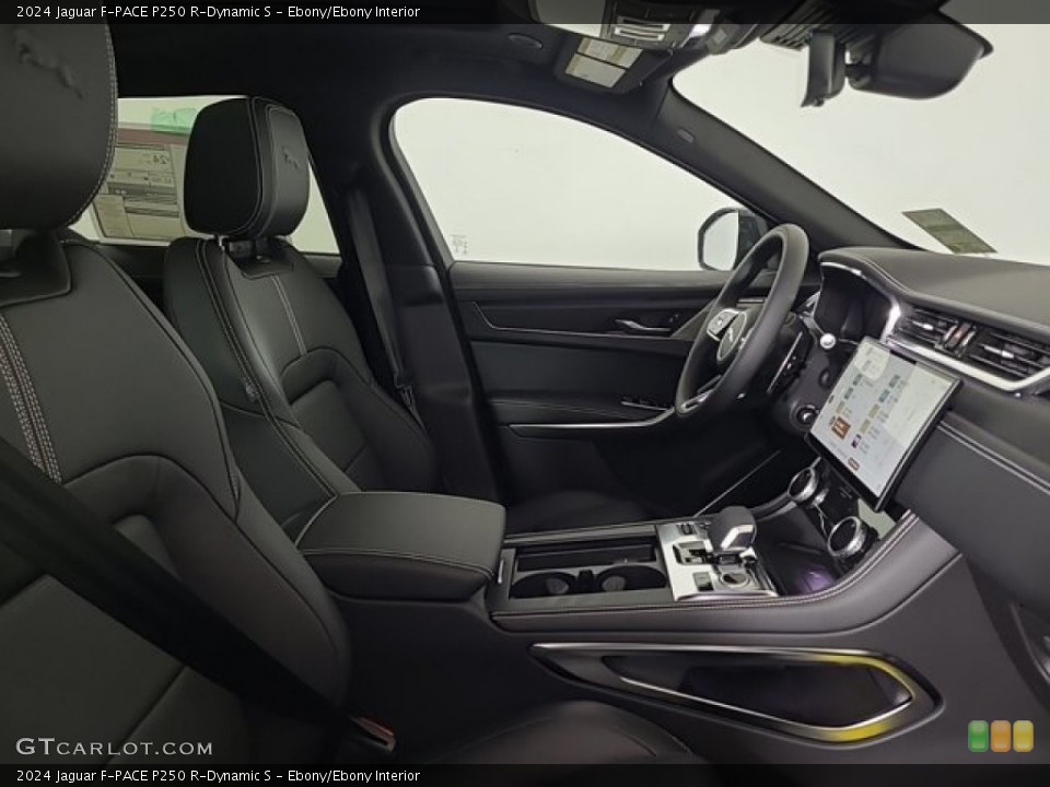 Ebony/Ebony Interior Front Seat for the 2024 Jaguar F-PACE P250 R-Dynamic S #146722293