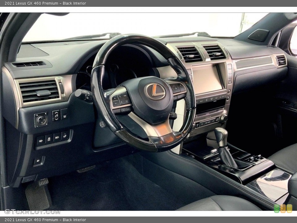 Black Interior Dashboard for the 2021 Lexus GX 460 Premium #146722665