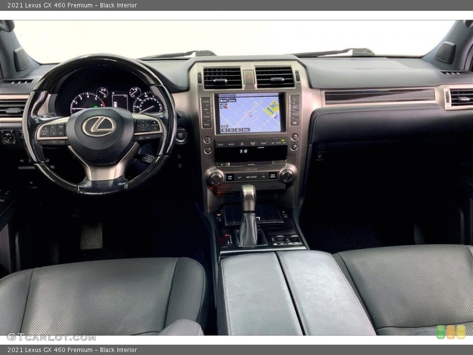 Black Interior Dashboard for the 2021 Lexus GX 460 Premium #146722692