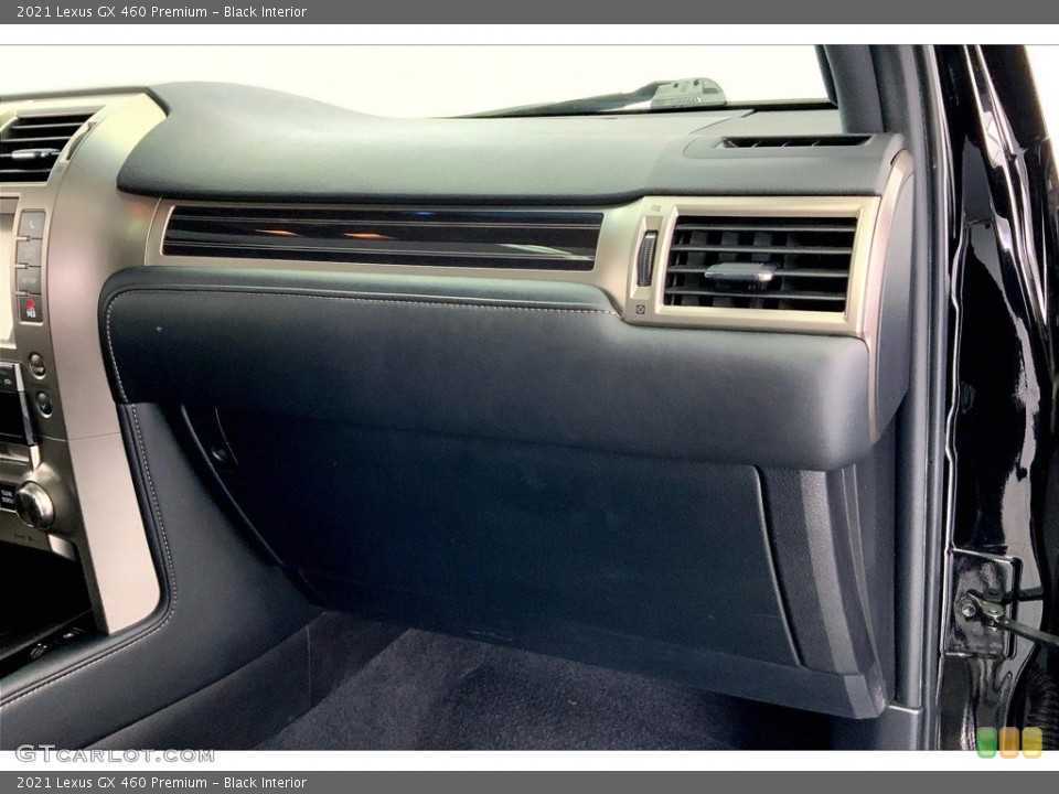 Black Interior Dashboard for the 2021 Lexus GX 460 Premium #146722716