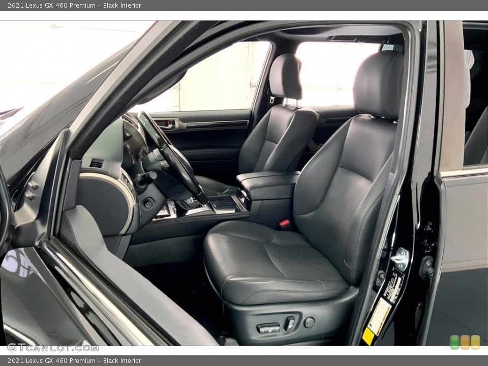 Black Interior Front Seat for the 2021 Lexus GX 460 Premium #146722770
