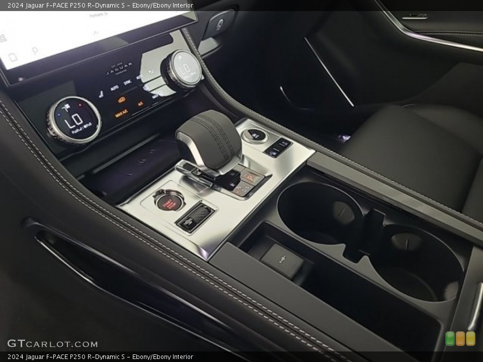 Ebony/Ebony Interior Transmission for the 2024 Jaguar F-PACE P250 R-Dynamic S #146722806