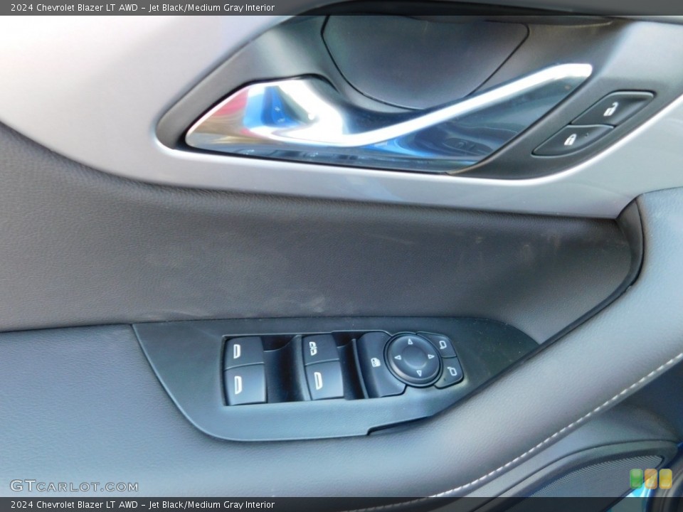 Jet Black/Medium Gray Interior Door Panel for the 2024 Chevrolet Blazer LT AWD #146722836