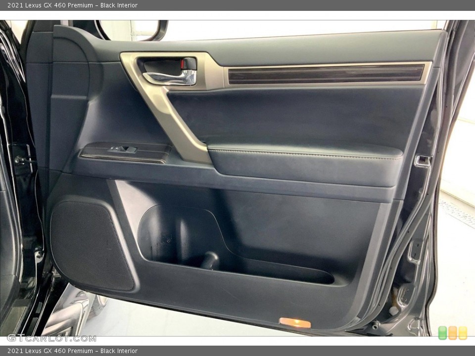 Black Interior Door Panel for the 2021 Lexus GX 460 Premium #146723007
