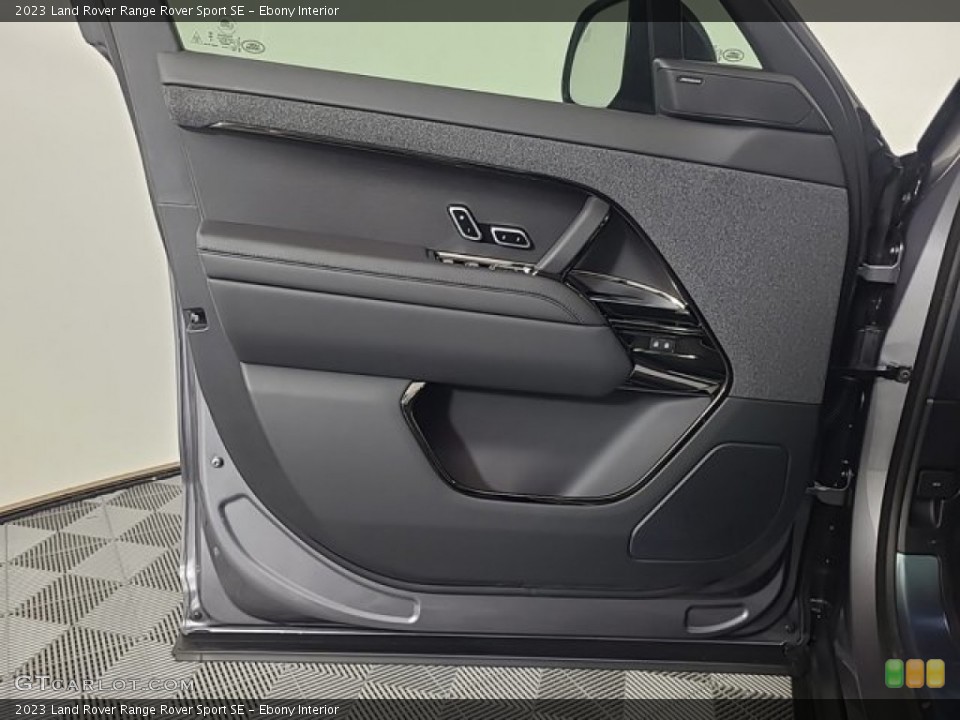 Ebony Interior Door Panel for the 2023 Land Rover Range Rover Sport SE #146723142