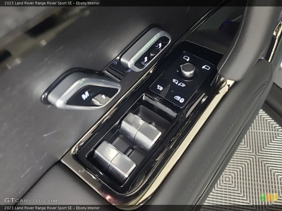 Ebony Interior Controls for the 2023 Land Rover Range Rover Sport SE #146723163