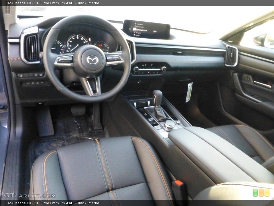 Black Interior Photo for the 2024 Mazda CX-50 Turbo Premium AWD #146723268