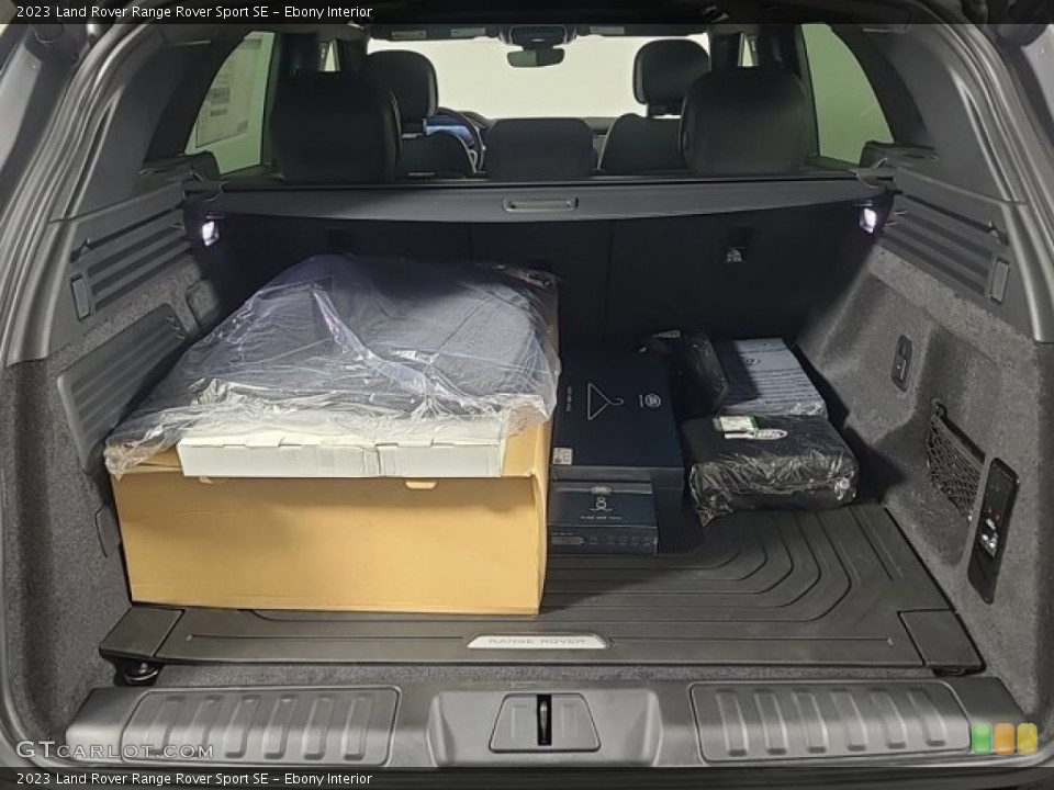 Ebony Interior Trunk for the 2023 Land Rover Range Rover Sport SE #146723391