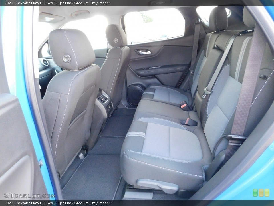 Jet Black/Medium Gray Interior Rear Seat for the 2024 Chevrolet Blazer LT AWD #146723403