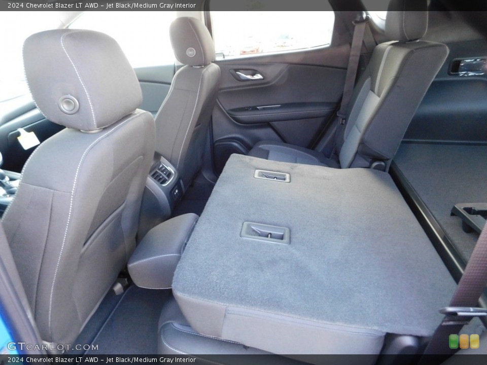 Jet Black/Medium Gray Interior Rear Seat for the 2024 Chevrolet Blazer LT AWD #146723436