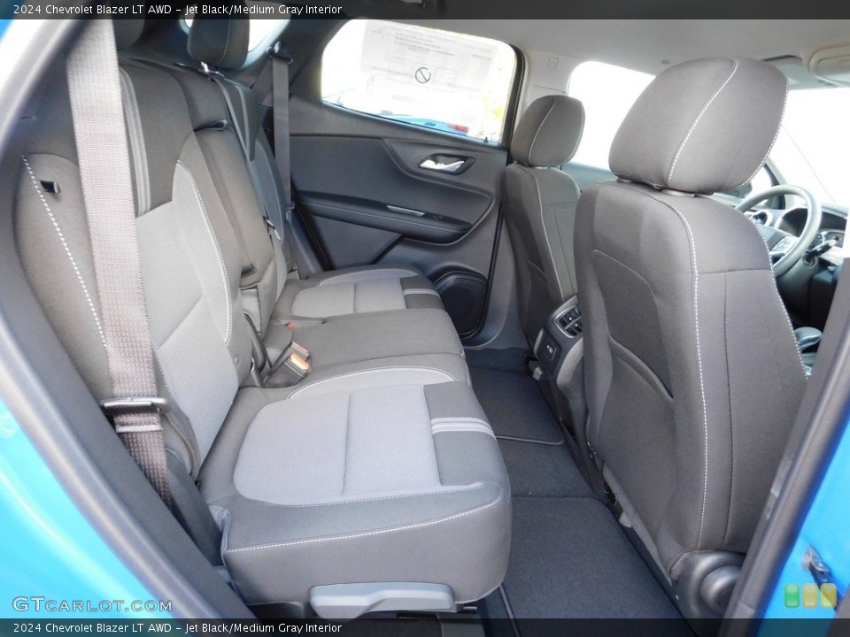 Jet Black/Medium Gray Interior Rear Seat for the 2024 Chevrolet Blazer LT AWD #146723544