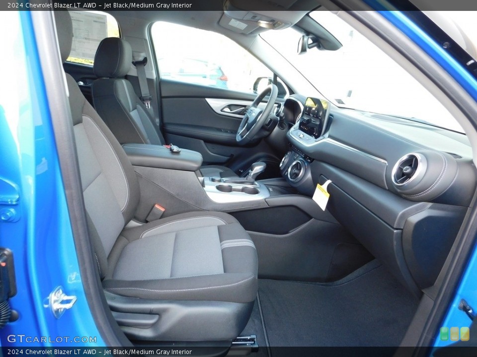 Jet Black/Medium Gray Interior Front Seat for the 2024 Chevrolet Blazer LT AWD #146723586