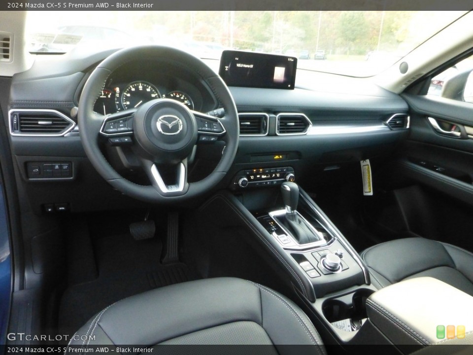 Black Interior Photo for the 2024 Mazda CX-5 S Premium AWD #146723718
