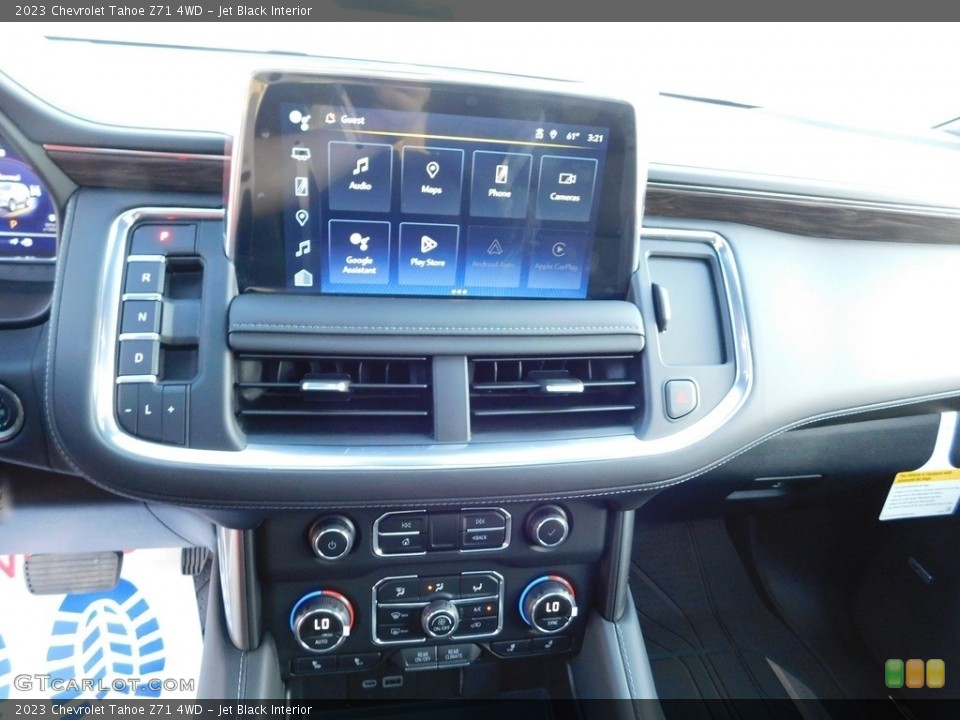 Jet Black Interior Controls for the 2023 Chevrolet Tahoe Z71 4WD #146724198