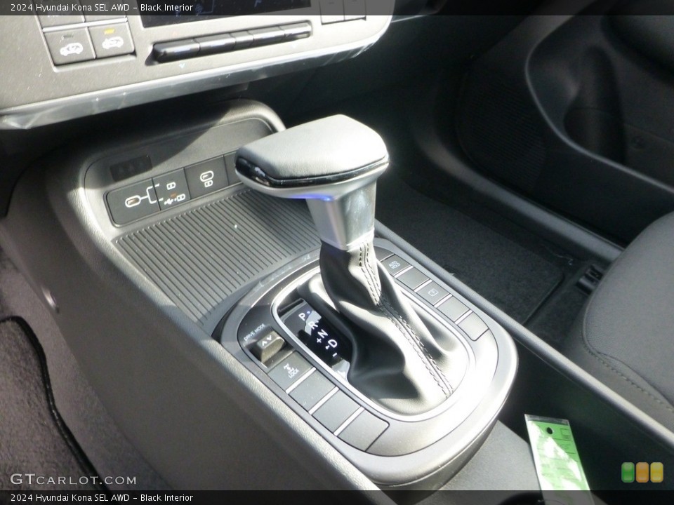 Black Interior Transmission for the 2024 Hyundai Kona SEL AWD #146724264