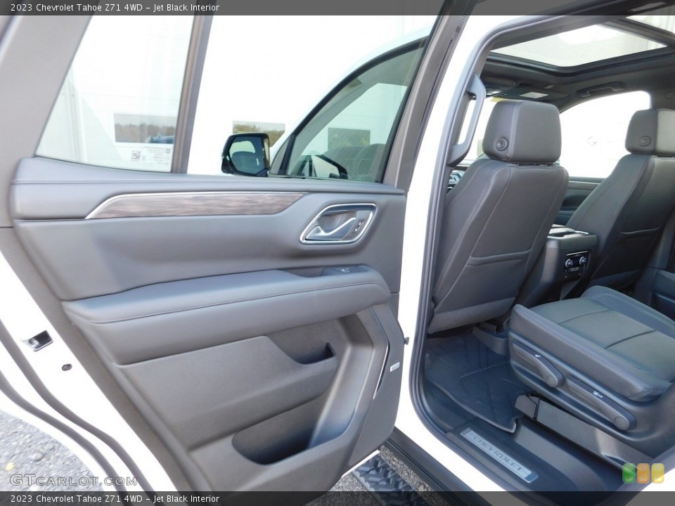 Jet Black Interior Rear Seat for the 2023 Chevrolet Tahoe Z71 4WD #146724333