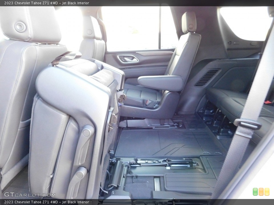 Jet Black Interior Rear Seat for the 2023 Chevrolet Tahoe Z71 4WD #146724360