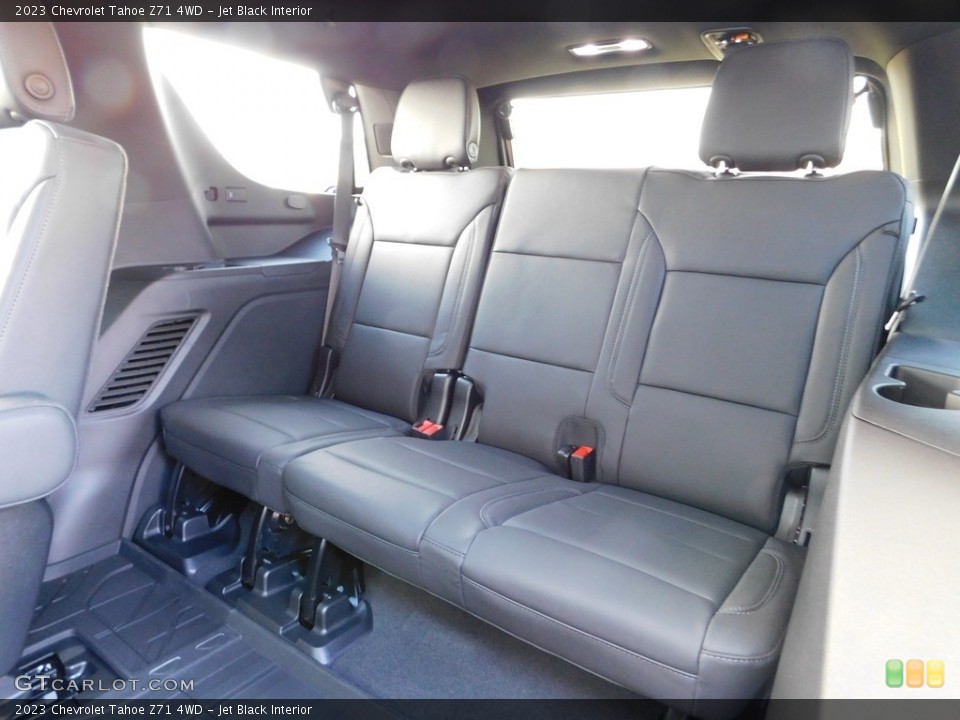 Jet Black Interior Rear Seat for the 2023 Chevrolet Tahoe Z71 4WD #146724372