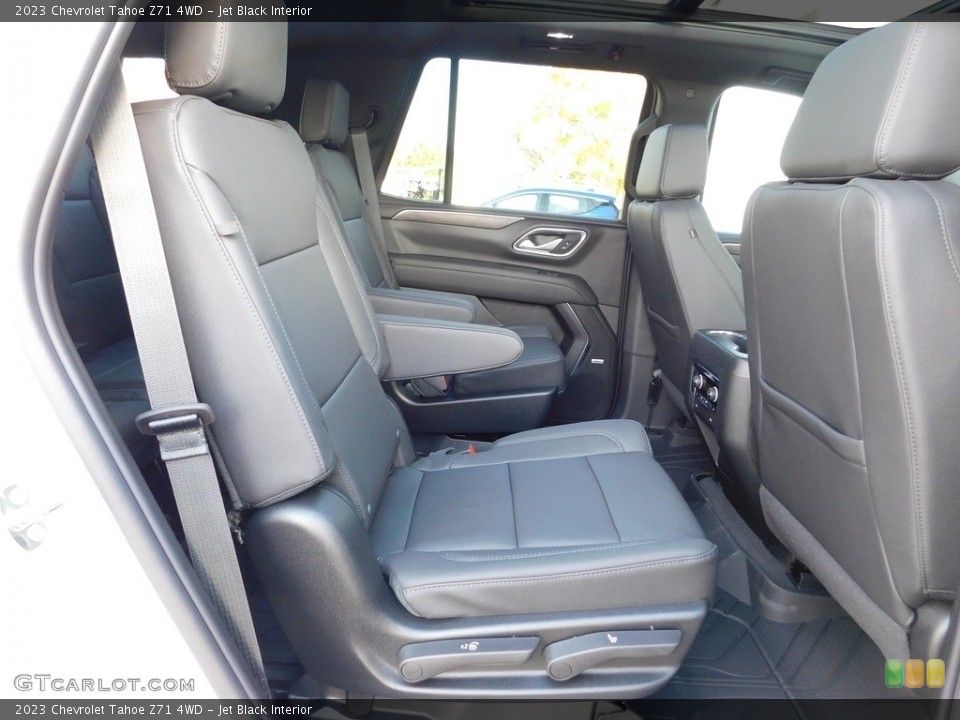 Jet Black Interior Rear Seat for the 2023 Chevrolet Tahoe Z71 4WD #146724429