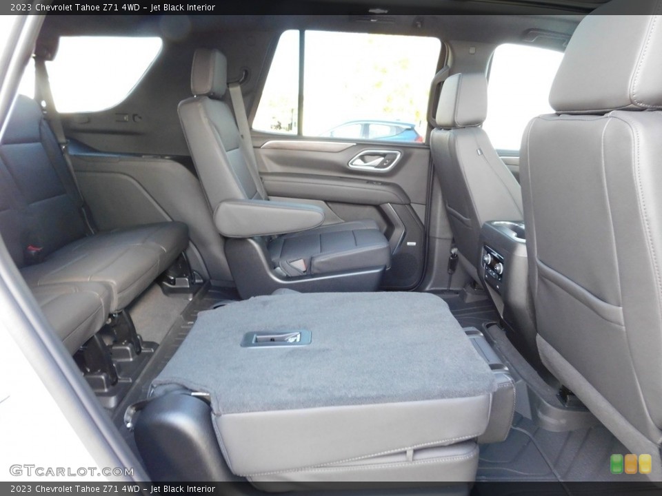 Jet Black Interior Rear Seat for the 2023 Chevrolet Tahoe Z71 4WD #146724438