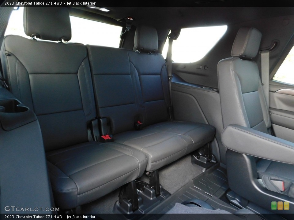 Jet Black Interior Rear Seat for the 2023 Chevrolet Tahoe Z71 4WD #146724447
