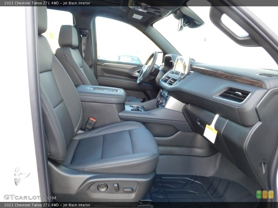 Jet Black 2023 Chevrolet Tahoe Interiors