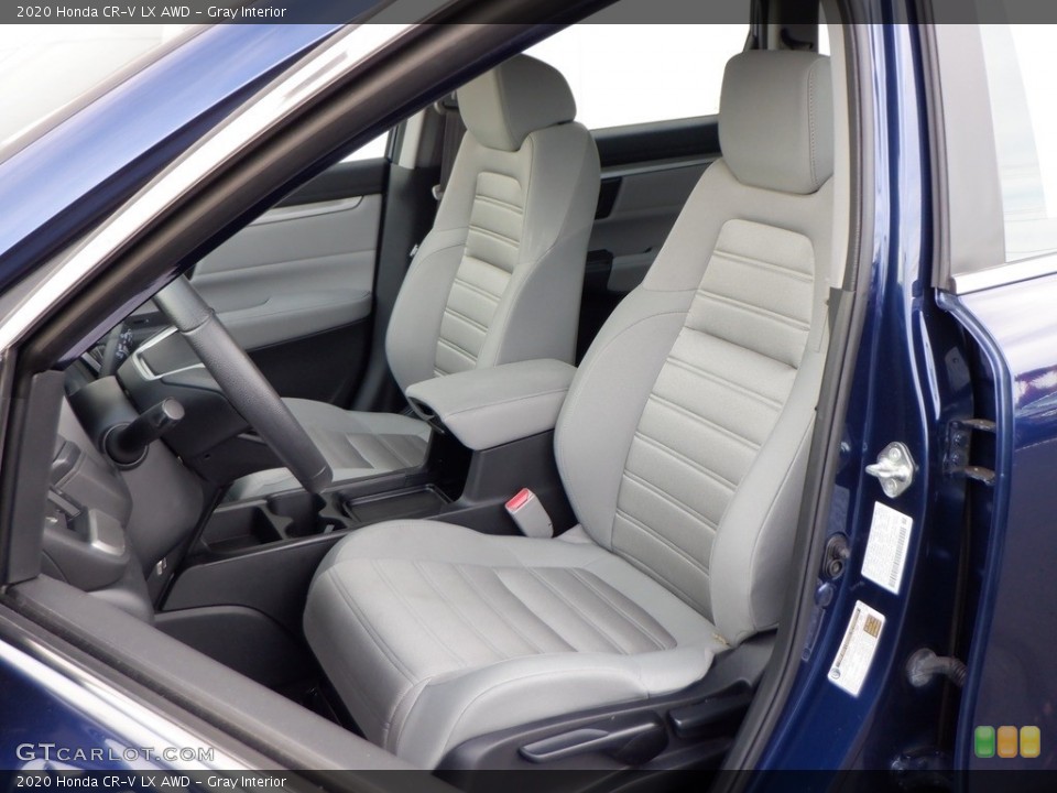 Gray Interior Front Seat for the 2020 Honda CR-V LX AWD #146724490