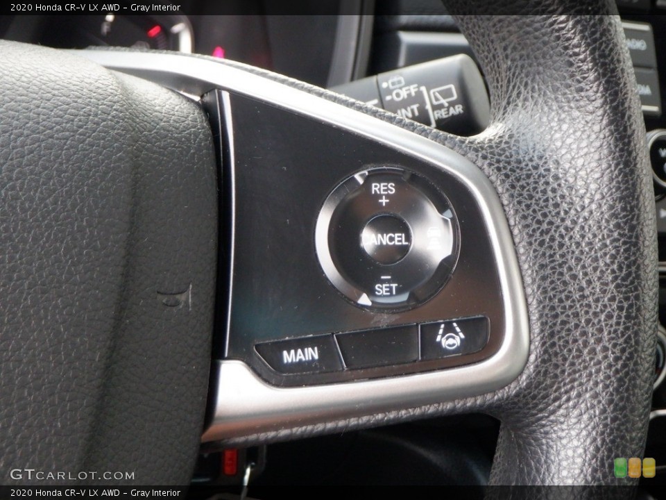 Gray Interior Steering Wheel for the 2020 Honda CR-V LX AWD #146724540