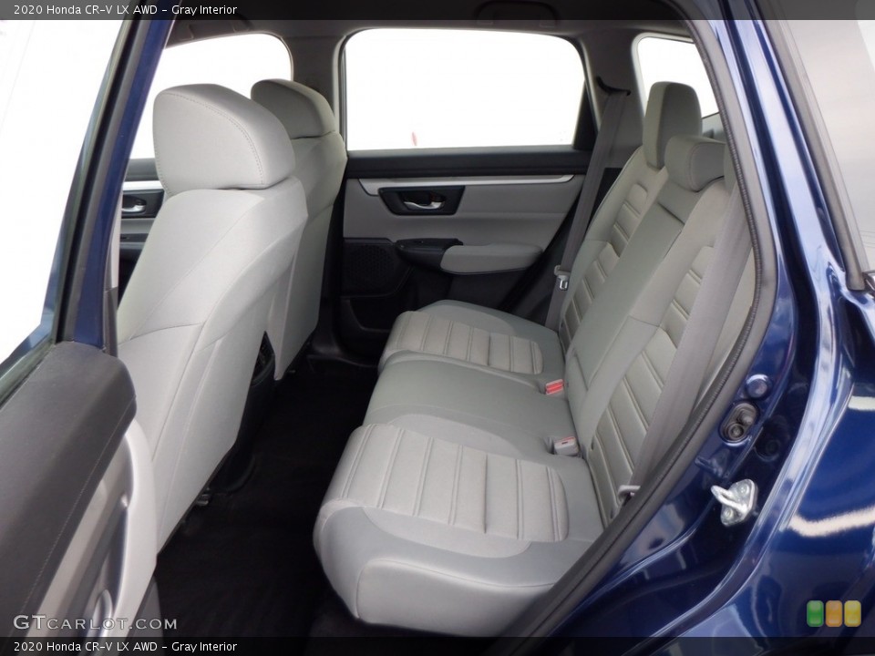 Gray Interior Rear Seat for the 2020 Honda CR-V LX AWD #146724556