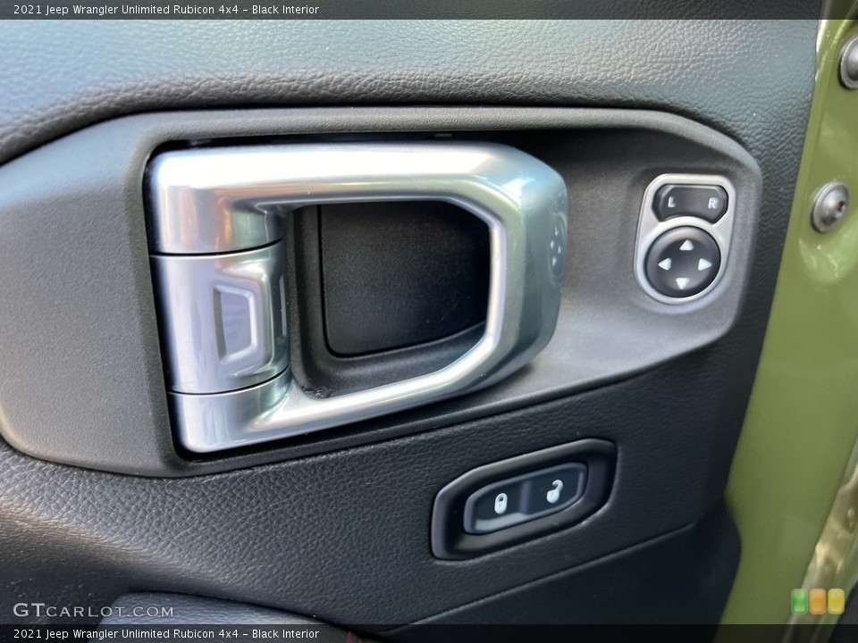 Black Interior Door Panel for the 2021 Jeep Wrangler Unlimited Rubicon 4x4 #146724897