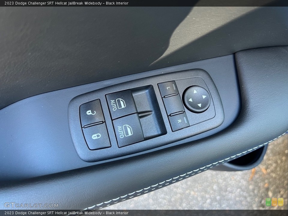 Black Interior Door Panel for the 2023 Dodge Challenger SRT Hellcat JailBreak Widebody #146725029