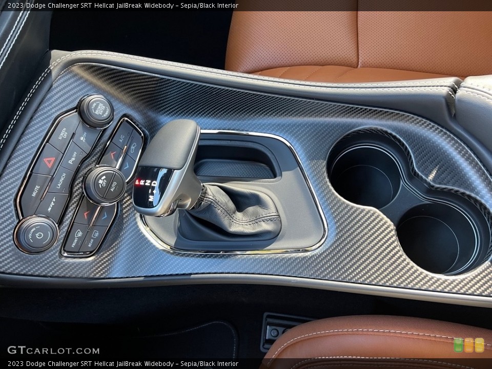 Sepia/Black Interior Transmission for the 2023 Dodge Challenger SRT Hellcat JailBreak Widebody #146725161