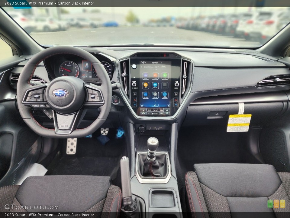 Carbon Black Interior Dashboard for the 2023 Subaru WRX Premium #146725520