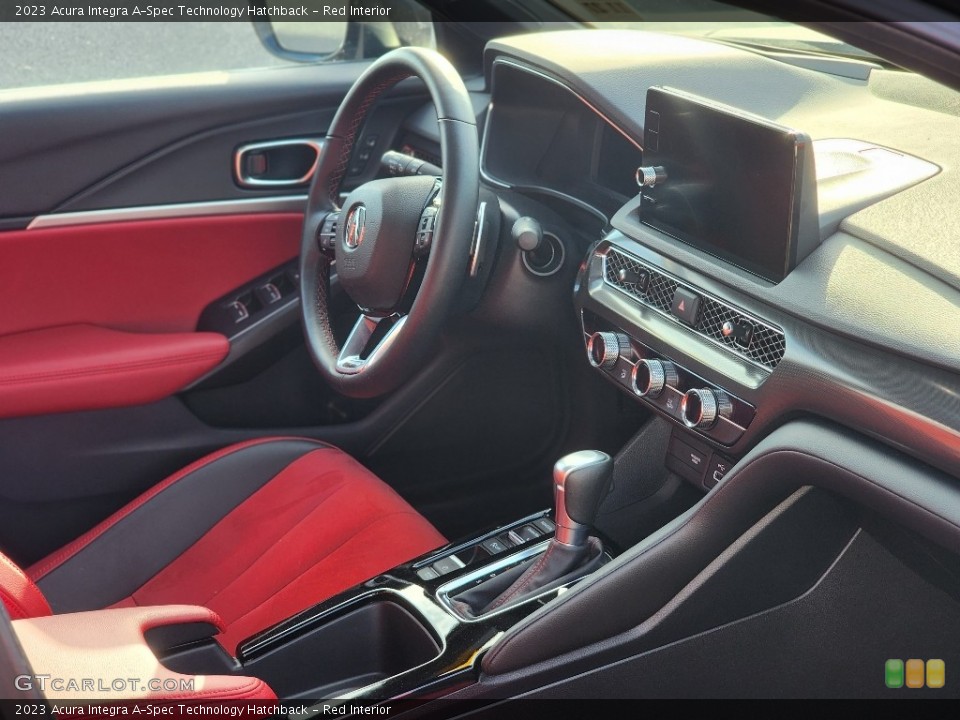 Red 2023 Acura Integra Interiors