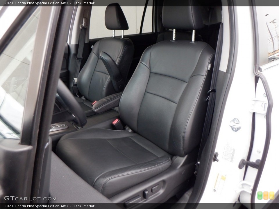 Black 2021 Honda Pilot Interiors