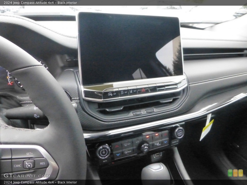 Black Interior Controls for the 2024 Jeep Compass Altitude 4x4 #146726711