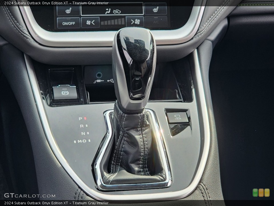 Titanium Gray Interior Transmission for the 2024 Subaru Outback Onyx Edition XT #146726987
