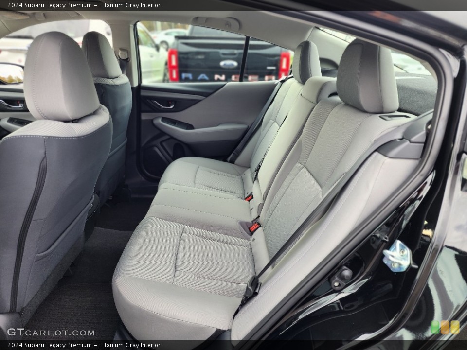 Titanium Gray 2024 Subaru Legacy Interiors