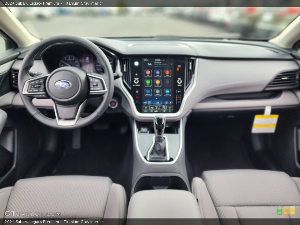 Titanium Gray Interior Photo for the 2024 Subaru Legacy Premium #146727215