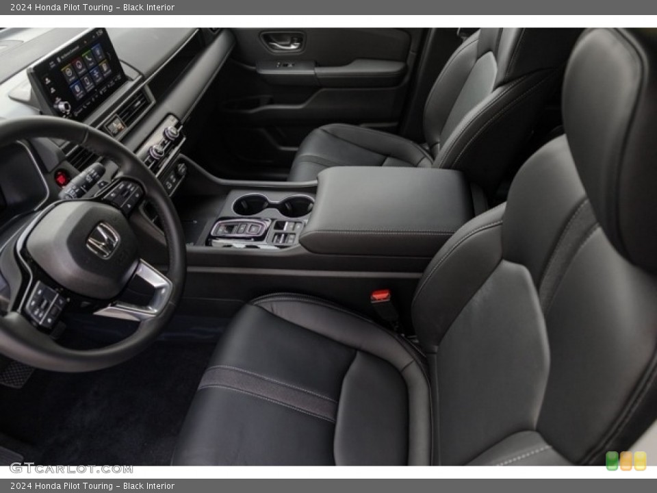 Black Interior Front Seat for the 2024 Honda Pilot Touring #146727377