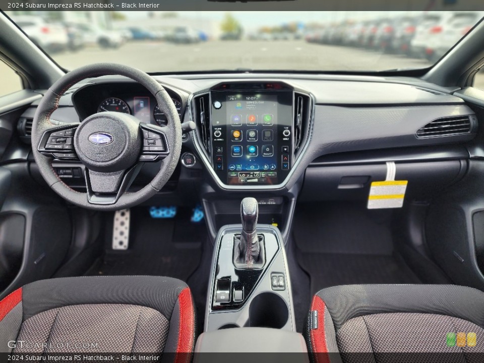 Black Interior Photo for the 2024 Subaru Impreza RS Hatchback #146727482