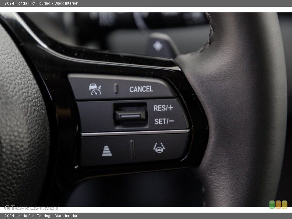 Black Interior Steering Wheel for the 2024 Honda Pilot Touring #146727501